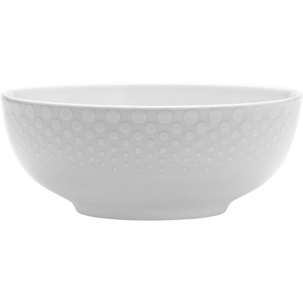 6.25-Inch Mikasa Cheers White Dots Cereal Bowl